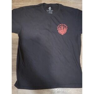 The Mad Hueys Black & Red Size Xl Short Sleve‎ Skelton Fishing/Surfing TShirt